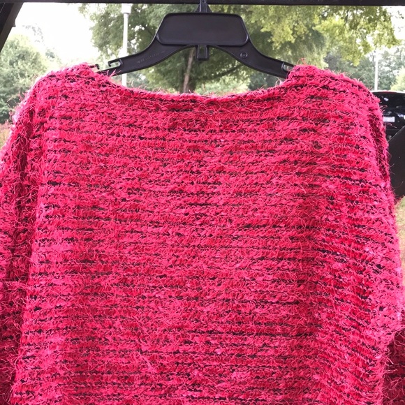 NWT Jones New York Eyelash Knit Scarlet Sweater S - Picture 6 of 10